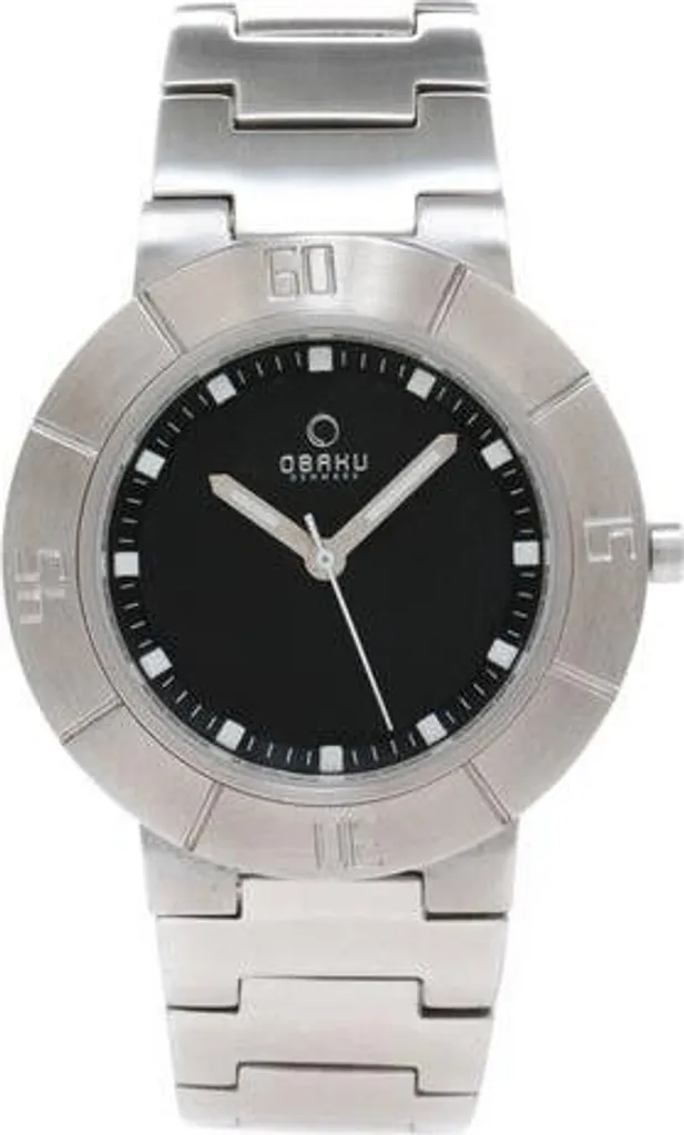 Montre femme argentée idéale pour le travail et les soirées Obaku