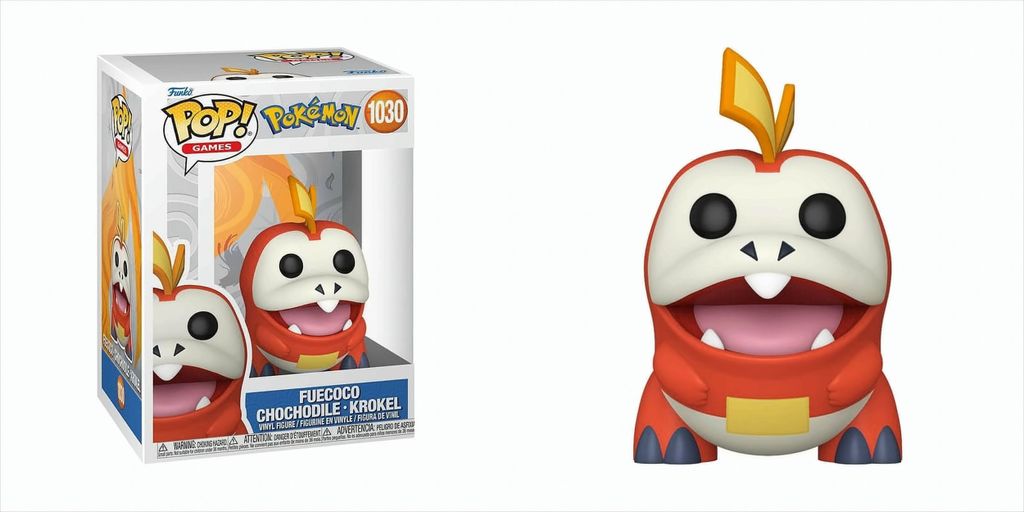 Pokemon POP! Games Vinyl Figur Fuecoco 9 cm Sammlerstück