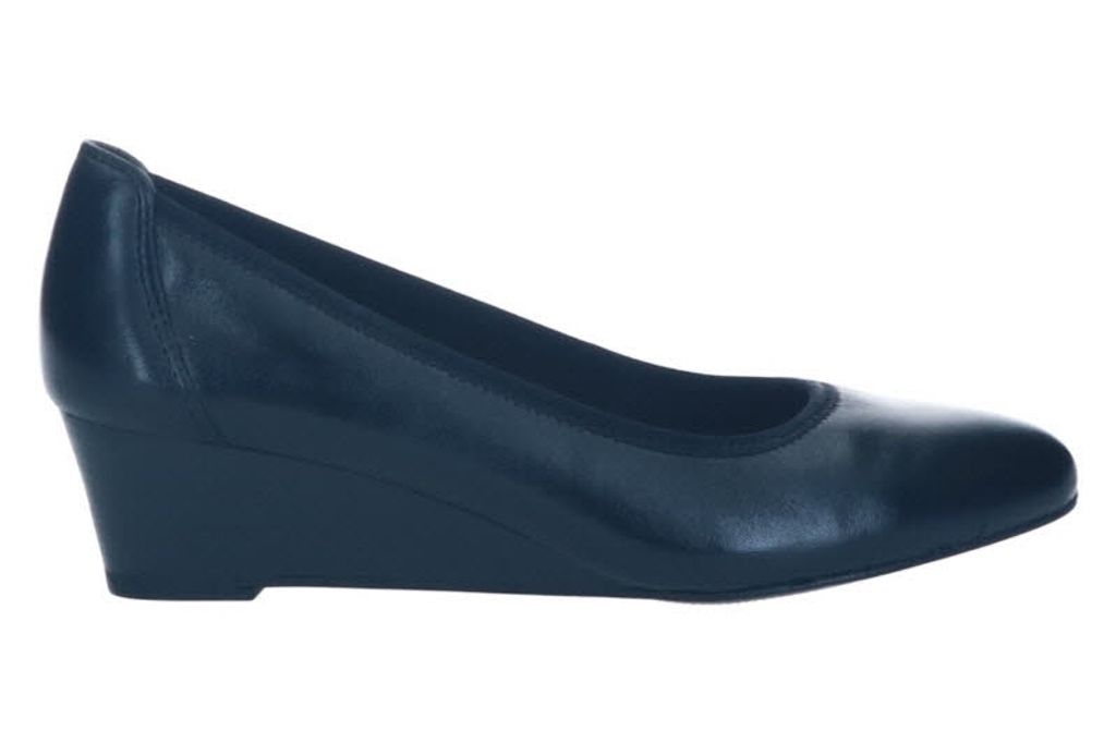 Tamaris Damen Pumps Leder Keilabsatz TOUCHit Fußbett Produktbild 36