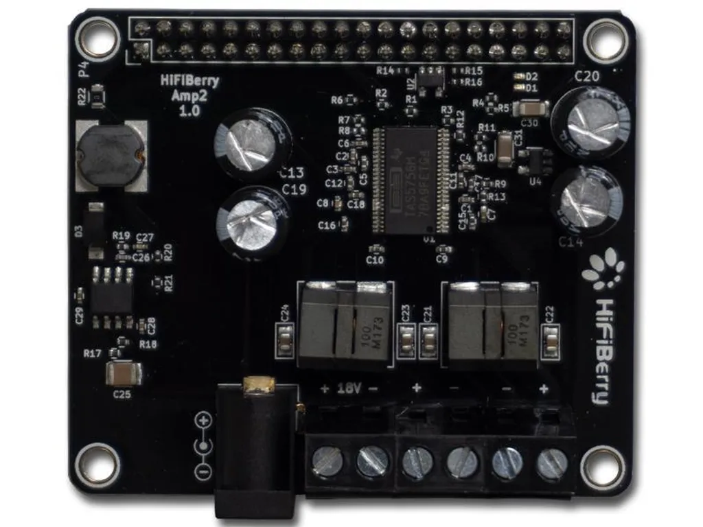 Amplificateur Audio Raspberry Pi pour Système de Son Multiroom HB-AMP2 - 2