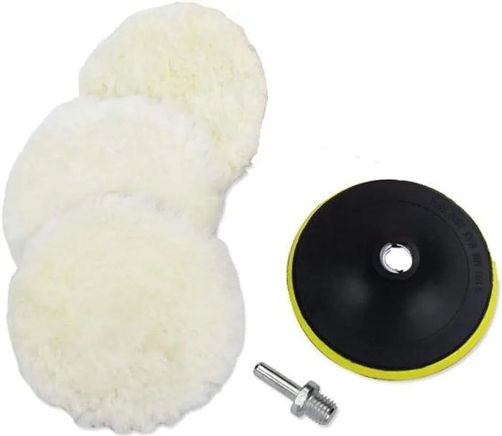Set de 5 tampons de lustrage 150mm pour polir et cirer vos alésages fins