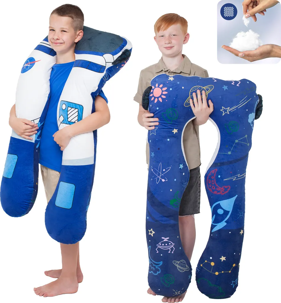 Oreiller de Sommeil Enfant Astronaut KomfortKissen pour Nuits Paisibles