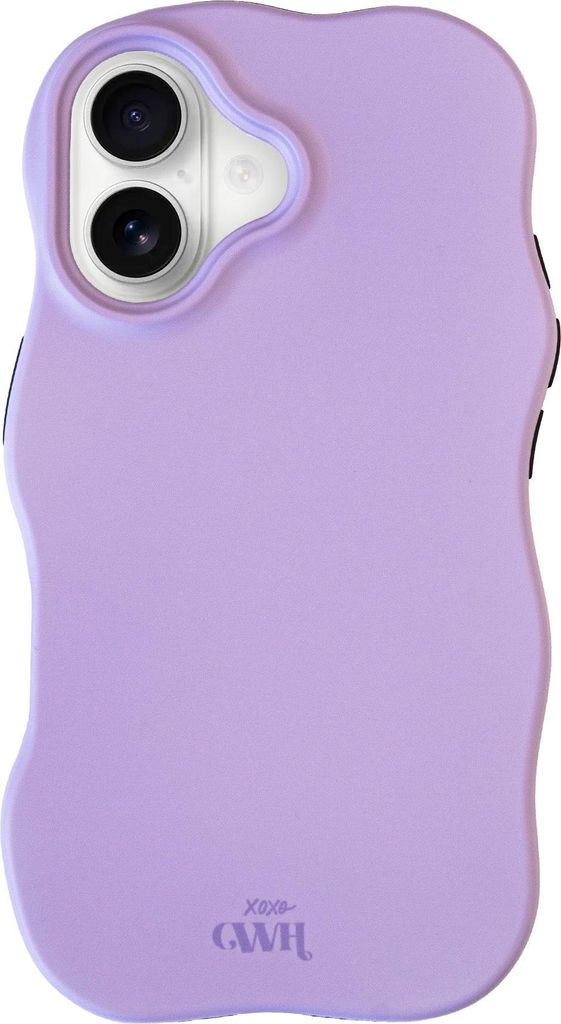Wavy Hülle Purple  - Kompatibel mit iPhone 16 Produktbild 