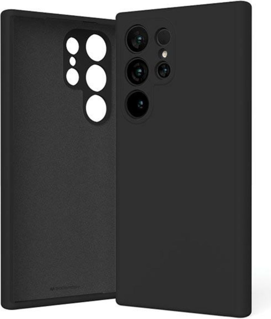 Mercury Silikon Sam S24 Ultra S928 schwarz/schwarz Schutzhülle