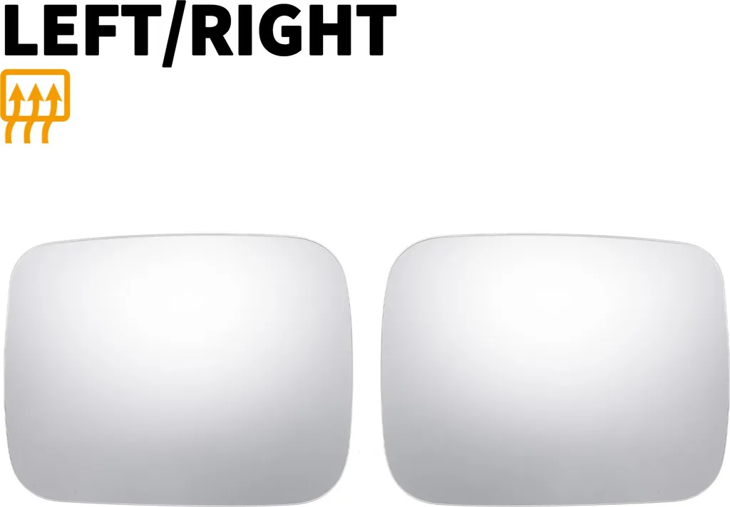 Miroir de Rétroviseur Latéral Chauffant Blanc pour Jeep Renegade 14-20