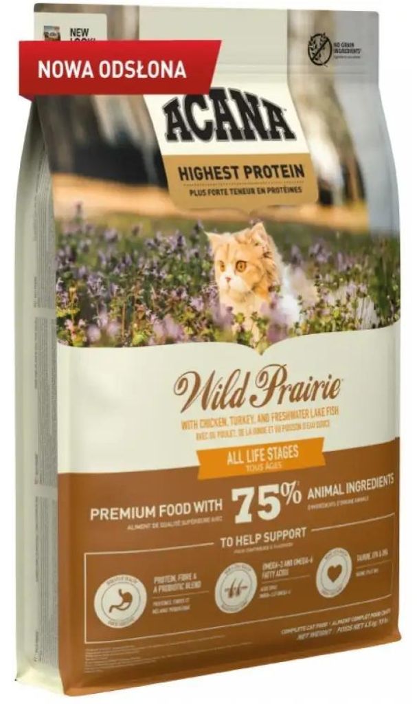 Acana Wild Prairie Cat - nourriture sèche pour chats - 4,5 Image du produit 