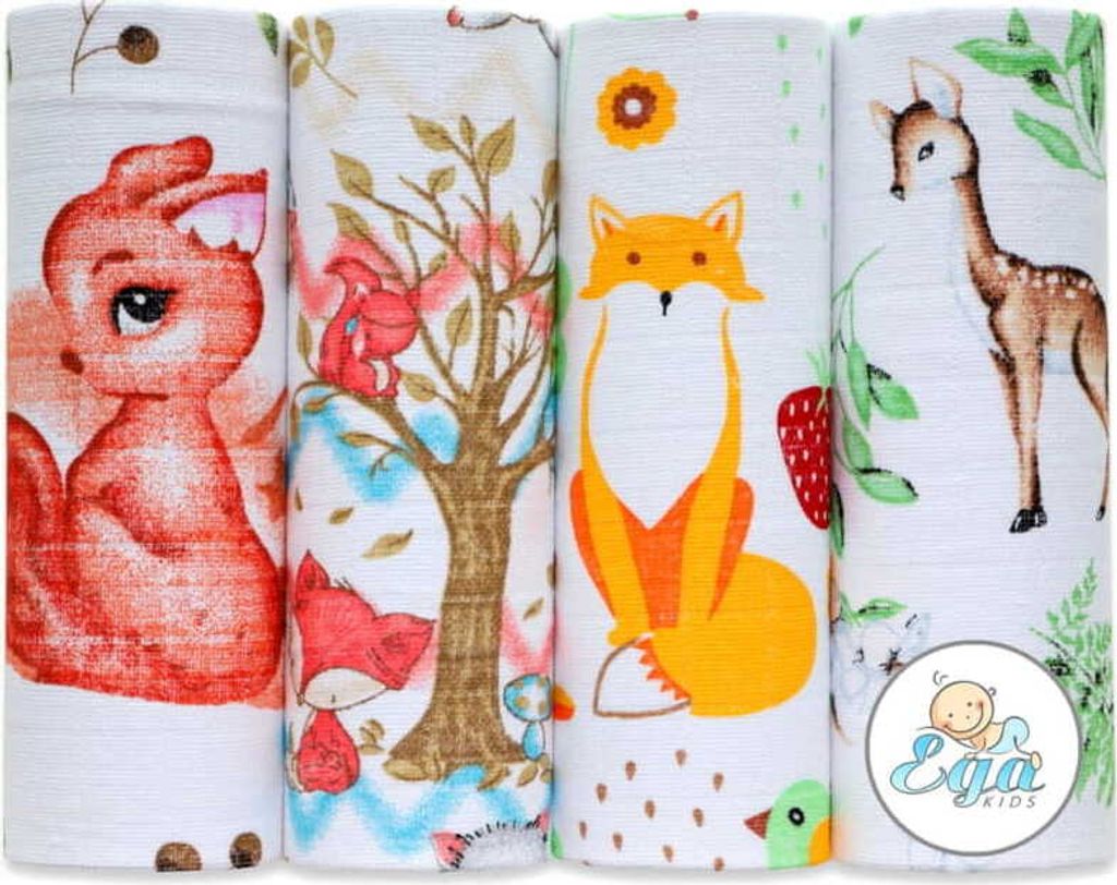Ega KIDS | Pannolini per il tetano, set da 5 pannolini di Immagine del prodotto 