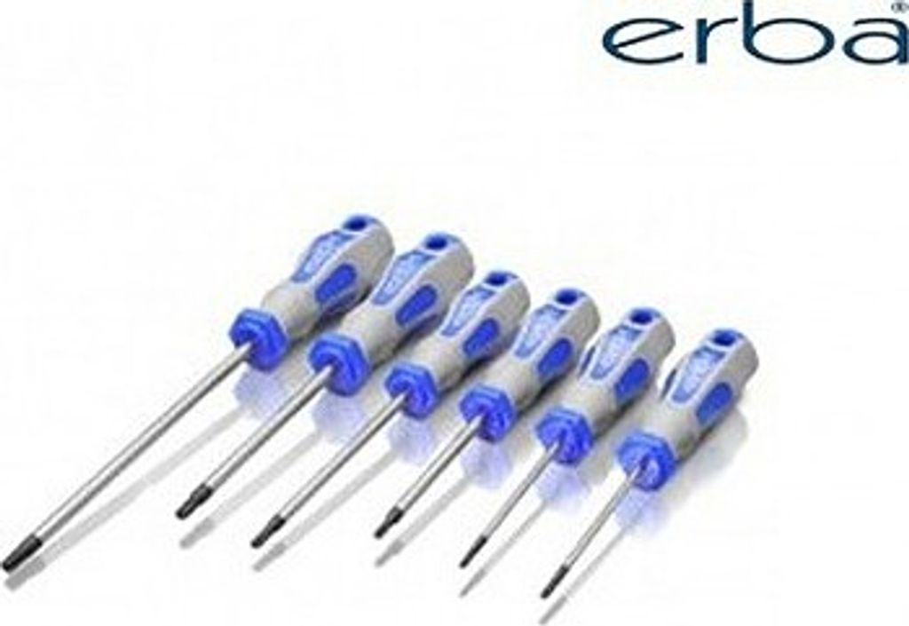 ERBA Sechsrund - Schraubendrehersatz 6tlg. CV ER-01010