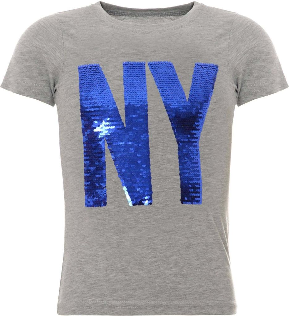 BEZLIT Jungen Wende Pailletten T-Shirt mit tollen Motiv Grau 104