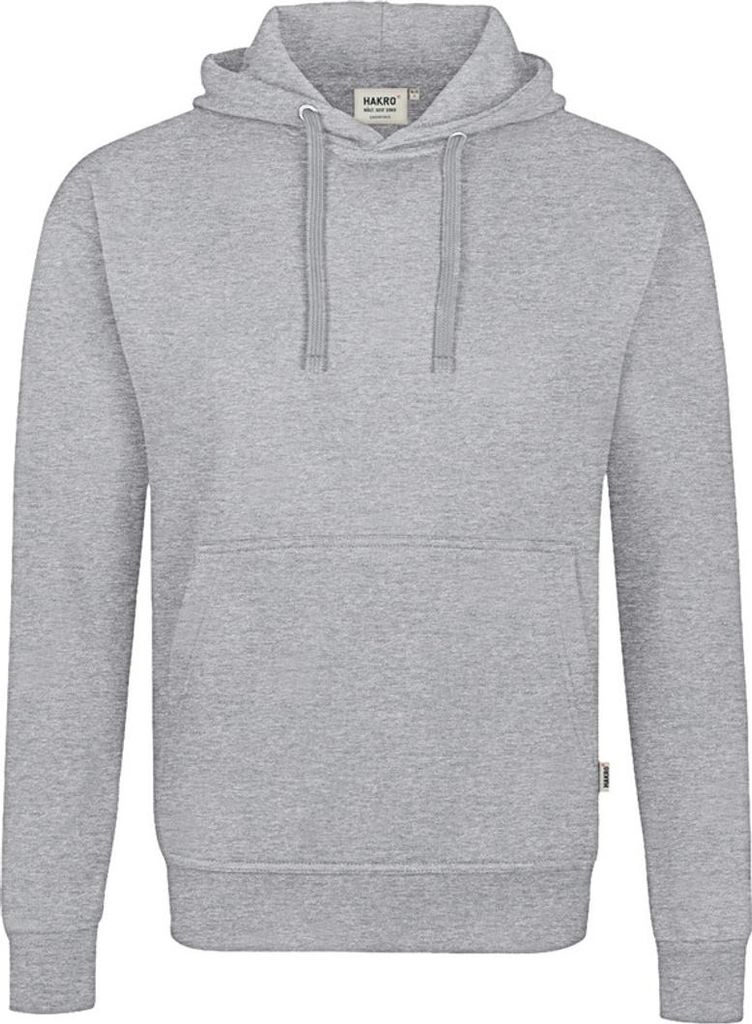 HAKRO Kapuzen-Sweatshirt Premium #601 Gr. S ash meliert
