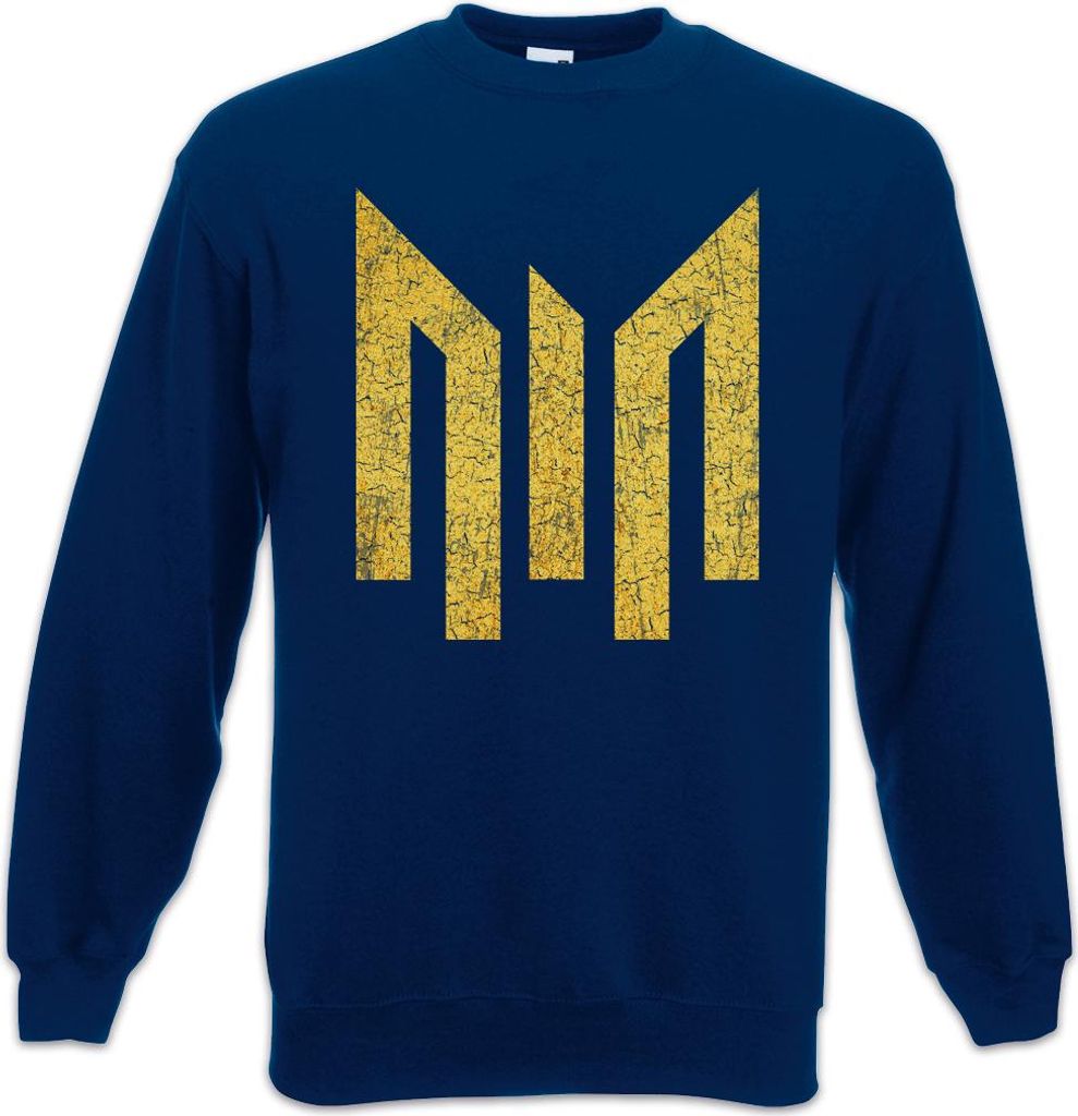 Urban Backwoods Montgomery Logo, Sweatshirt, Farbe: Navy, Größe: 2XL