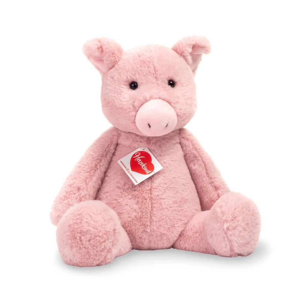 Hermann Teddy Ihr Schweinchen Teddy 32 Cm Rosa Rosa One Size