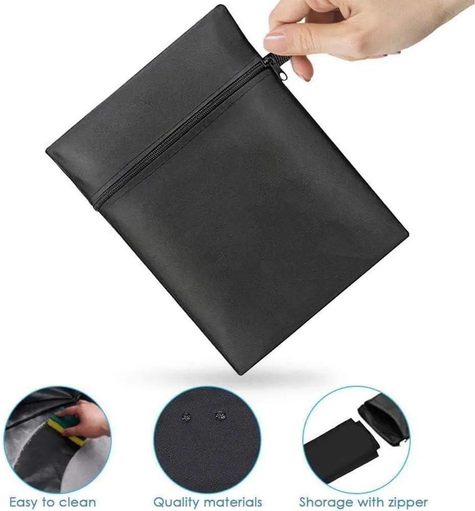 Couverture de barbecue extérieur pour protection hivernale 147cm