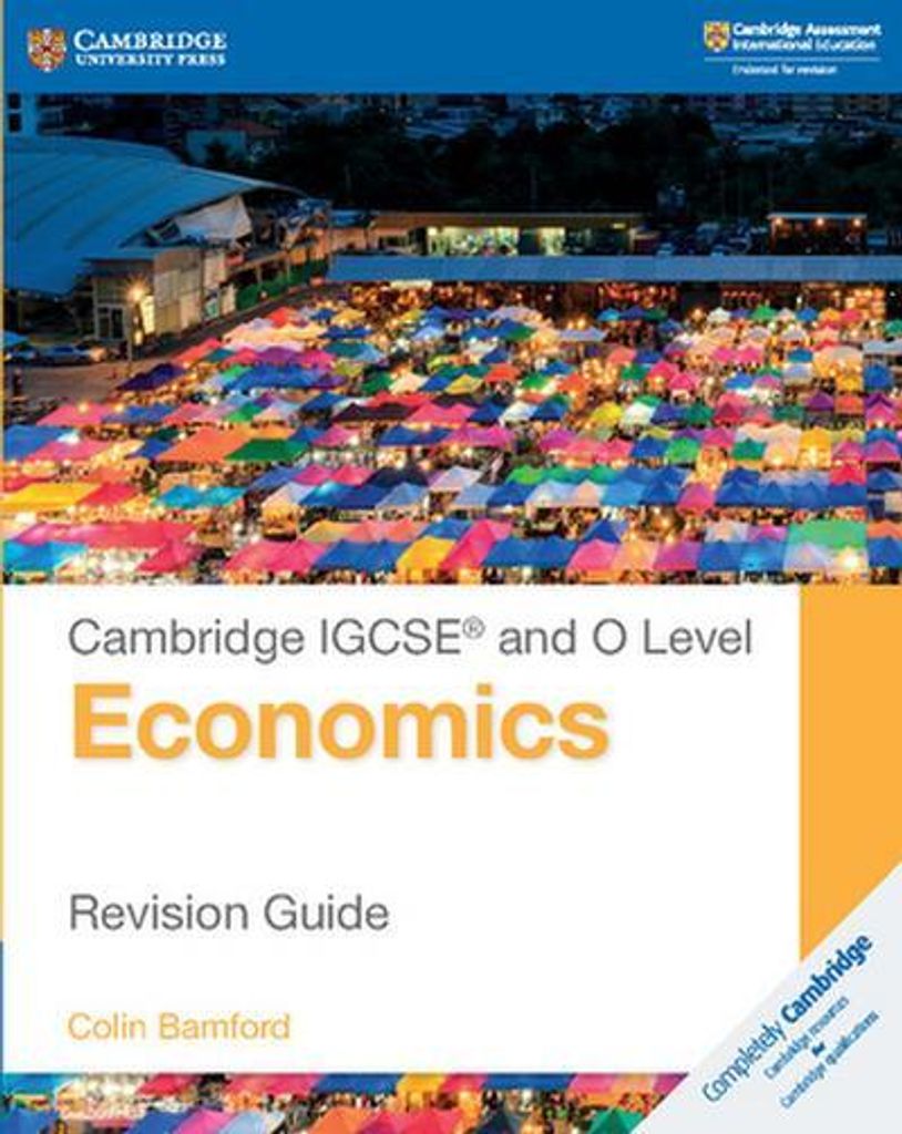 Cambridge Igcse & O Level Economics Revi – Lingua: Inglese