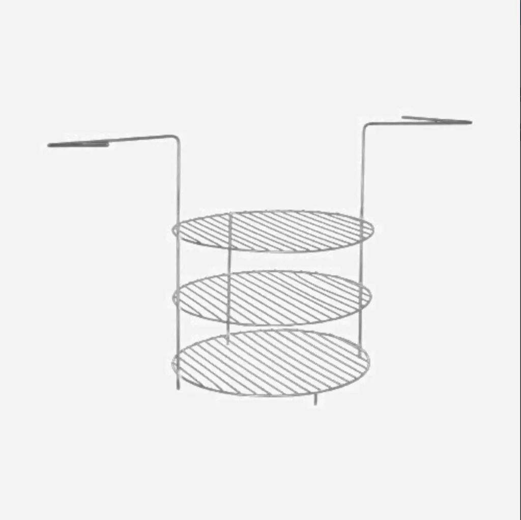 Gril 3 niveaux Grand pour Grandes Réceptions et Barbecues de Jardin