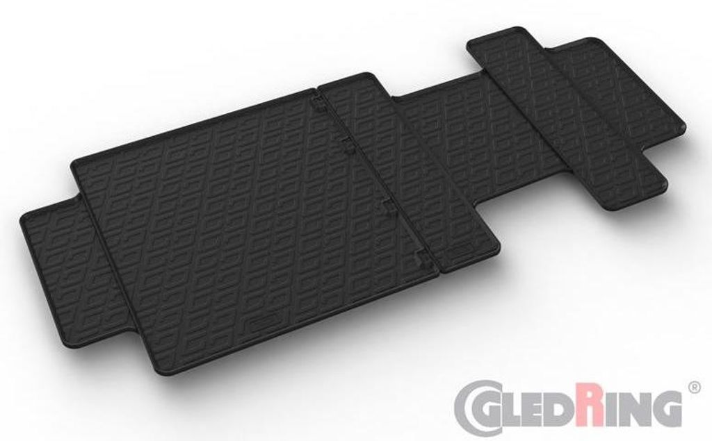Gummifußmatten Gledring Renault Vivaro 2019- (3. Reihe)