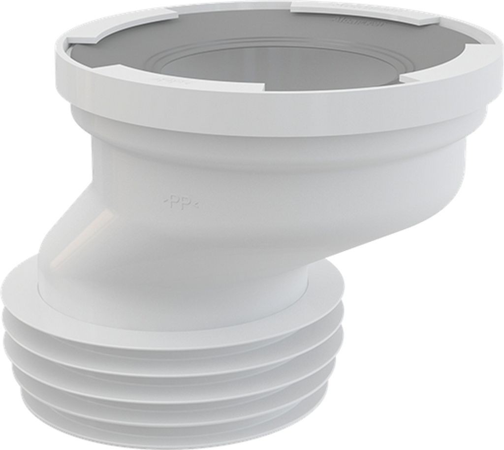 Alcadrain A991-40 WC-Anschlussmanschette exentrisch 40 mm DN110 weiß