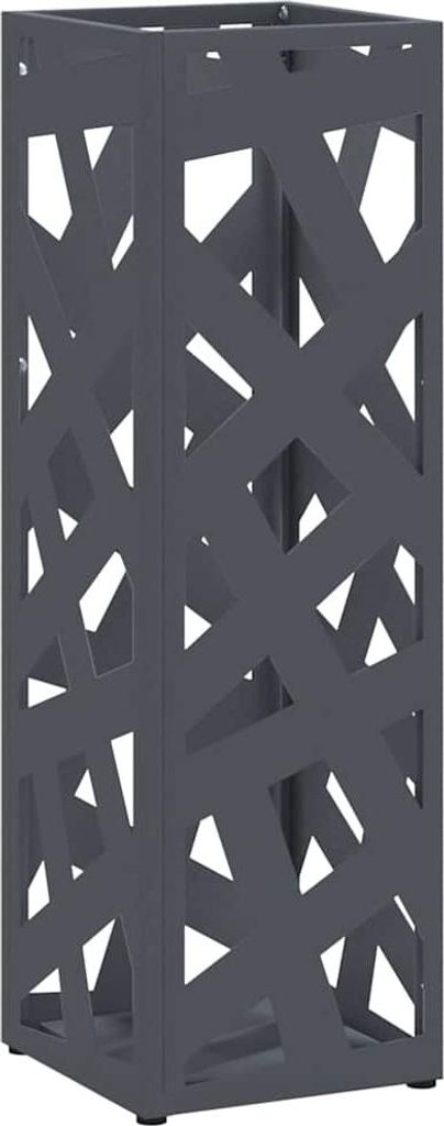 Sonnenschirmhalter Anthrazit 15,5 x 15,5 x 49 cm Metall