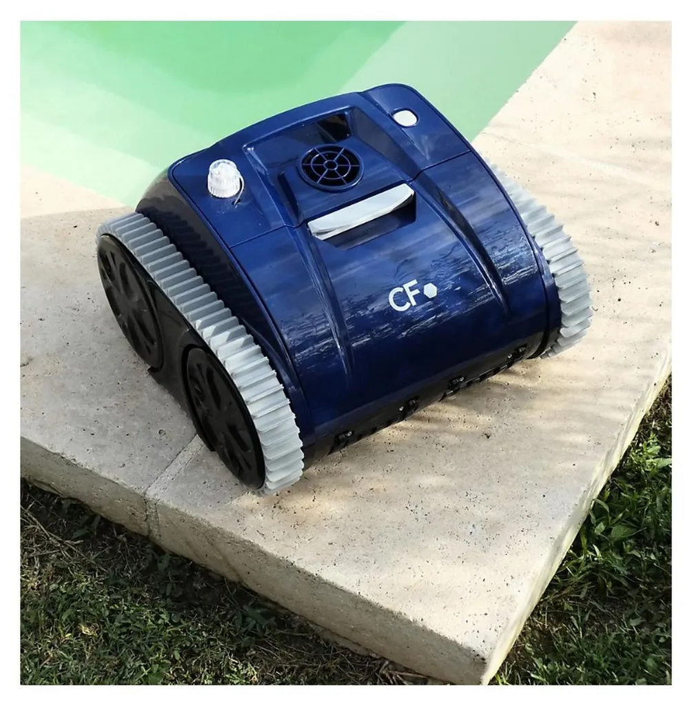 Robot piscine Cf CF200CL sans fil bleu avec batterie haute capacité