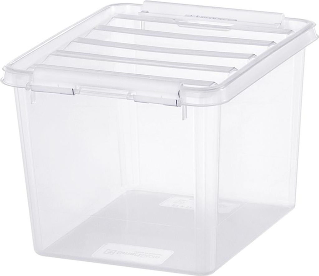SmartStore Aufbewahrungsbox CLASSIC 3 3 Liter transparent / weiß