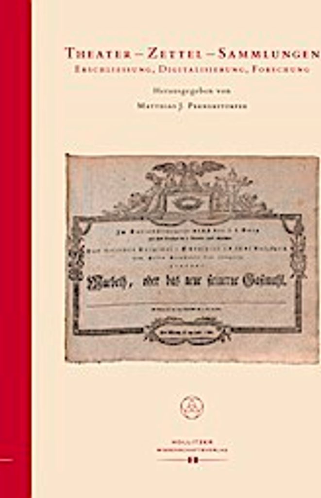 Theater - Zettel - Sammlungen Produktbild 