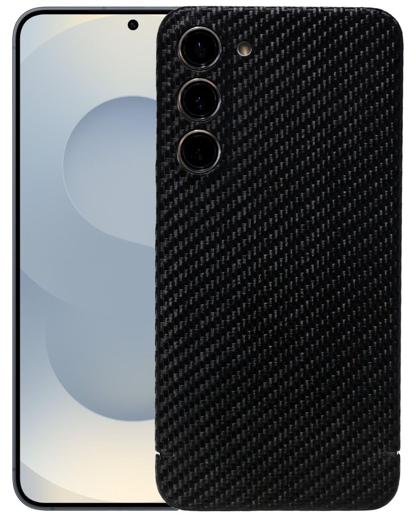 Schutzhülle für Galaxy S26 Nevox CarbonSeries, Schwarz