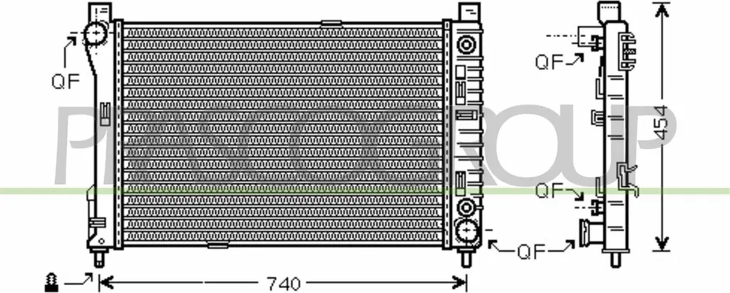 Stop Surchauffe Moteur - Radiateur Mercedes OE 2035000503 Classe C CLK