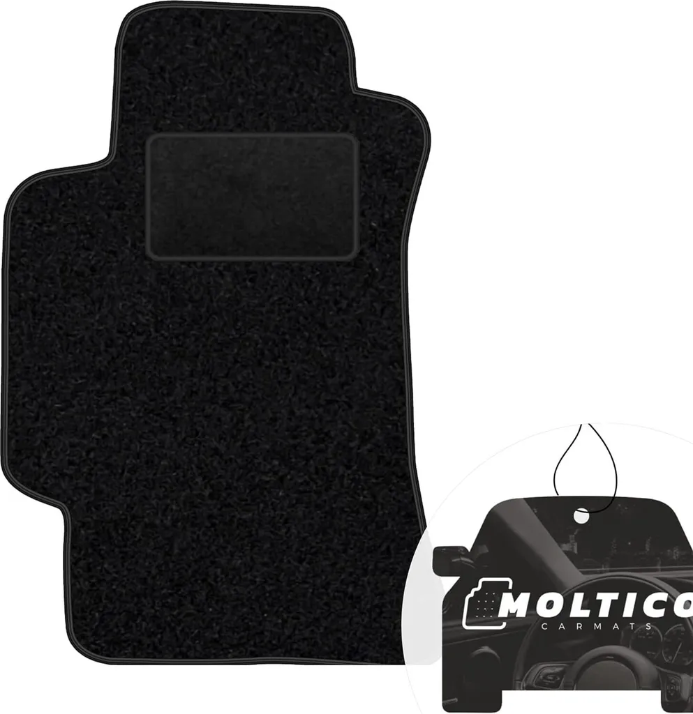 Tappetino Su Misura Subaru XV Levorg moto-MOLTICO Velours Nero Guida