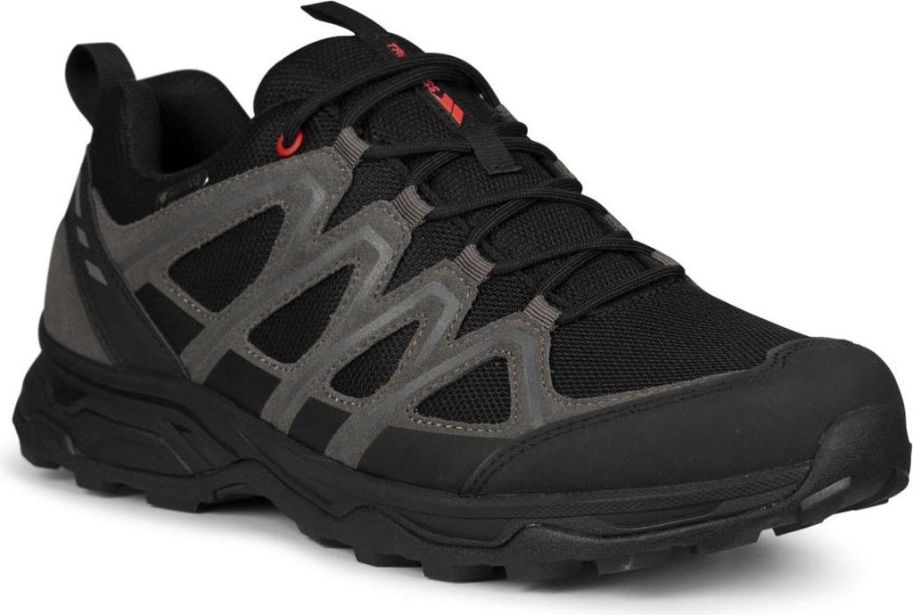 Trespass Carraig – Wanderschuh für Herren, Schwarz/Grau