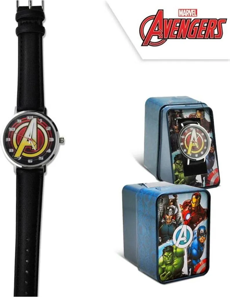 Marvel Avengers Orologio Analogico - Edizione Collector Box