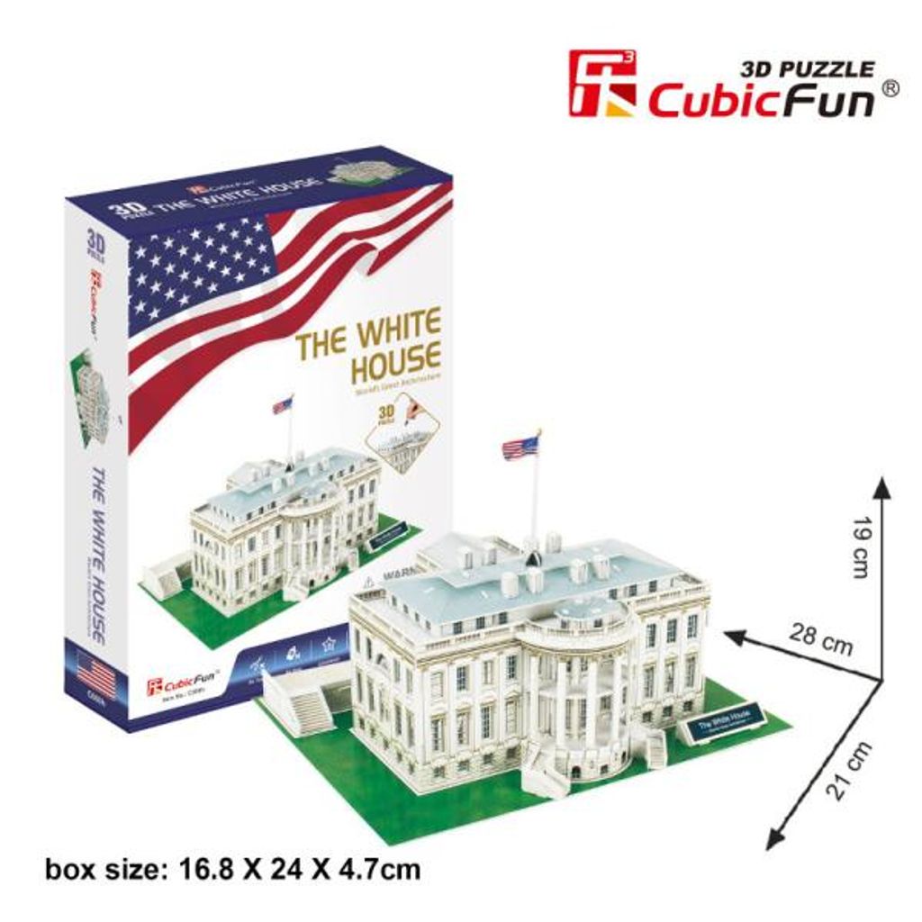 Cubic Fun 3D Puzzle The White House Wei es Kaufland cz Cubic fun 3d puzzle the white house wei es kaufland cz