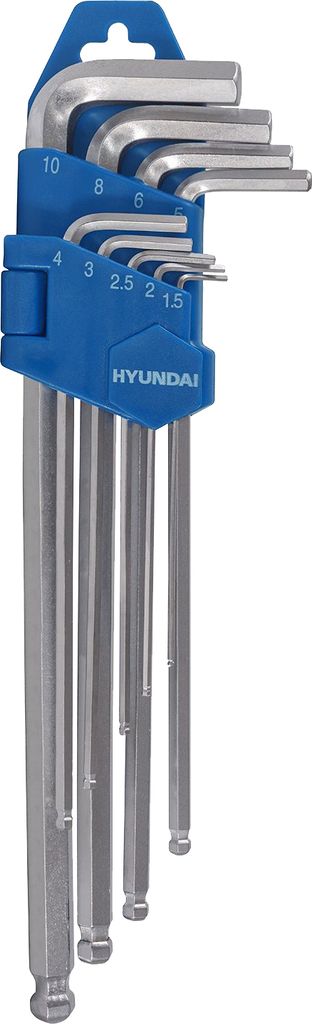 HYUNDAI Kugelkopf-Innensechskant-Schlüsselset 59524 Produktbild 