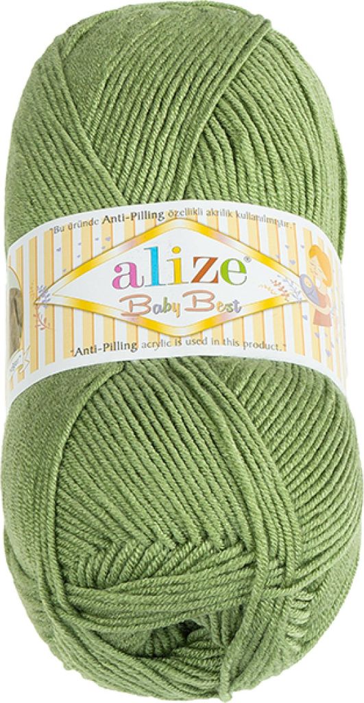 Garn BABY BEST - 100g / 240 m - Grün