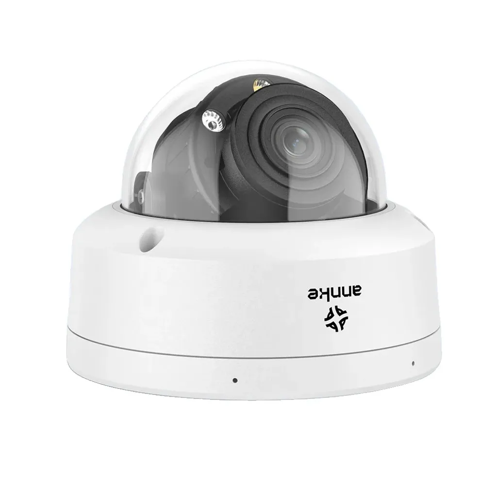 Caméra bullet connectée 4K avec double éclairage extérieur intelligent