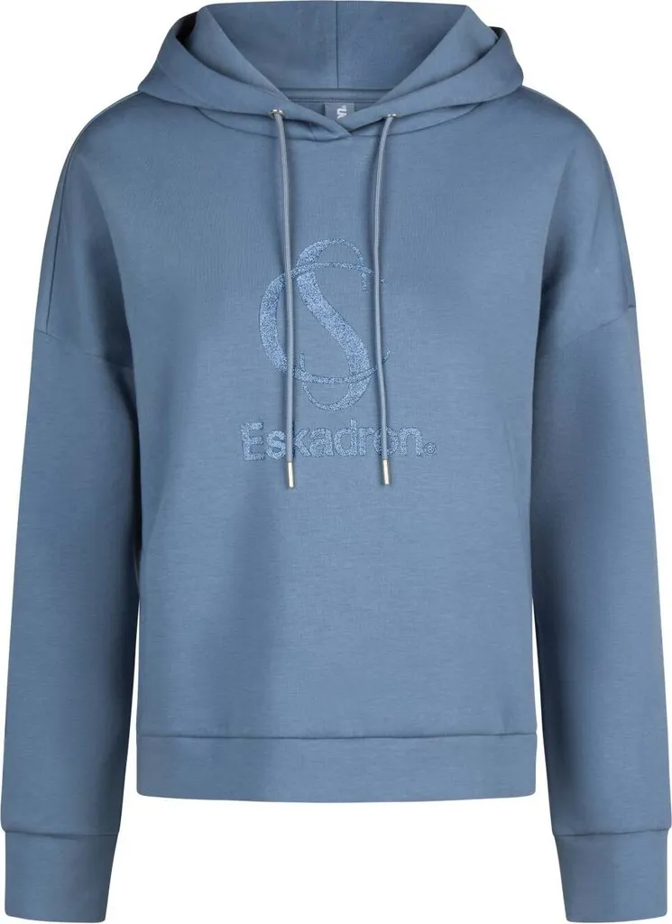 Eskadron Classic Sports FS25 Hoodie Steel Blue - Sweat à Capuche Femme L