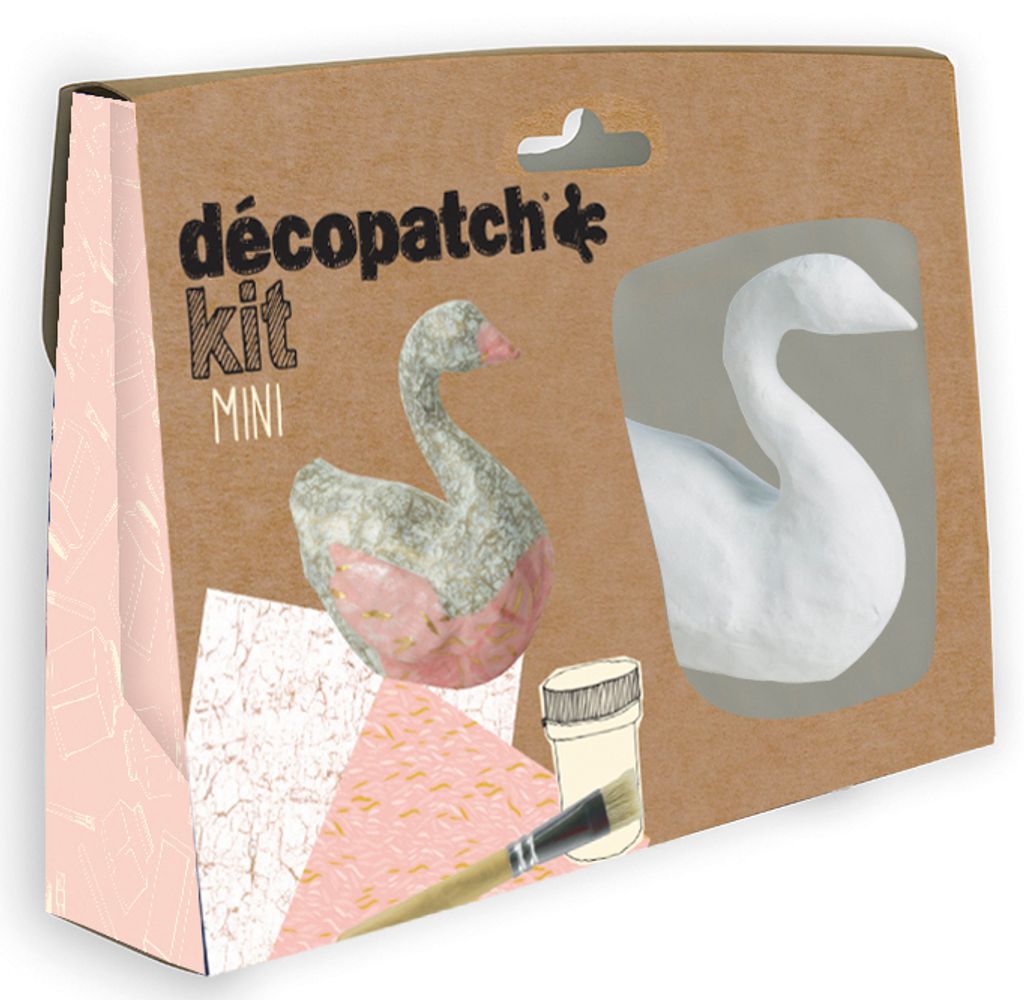 Décopatch Mini-Kit Schwan 3609510350413