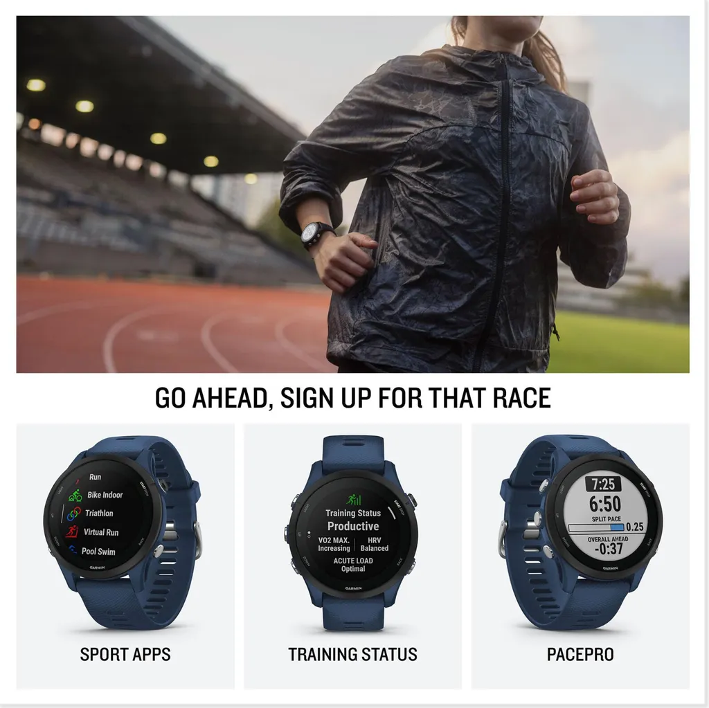 Améliorez vos Chronos avec la Garmin Forerunner 255 Gris et son GPS - 22