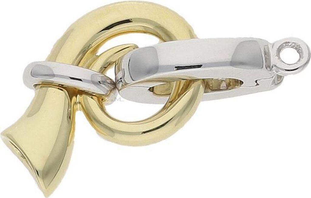 JuwelmaLux Perlenschließe 585 Gold- und Weißgold JL30-09-4554