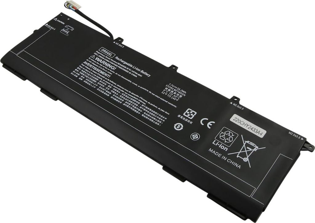 Avizar, Li-Polymer Akku 7.7V 6900mAh Ersatz für HP EliteBook x360 830 G5, Schwarz