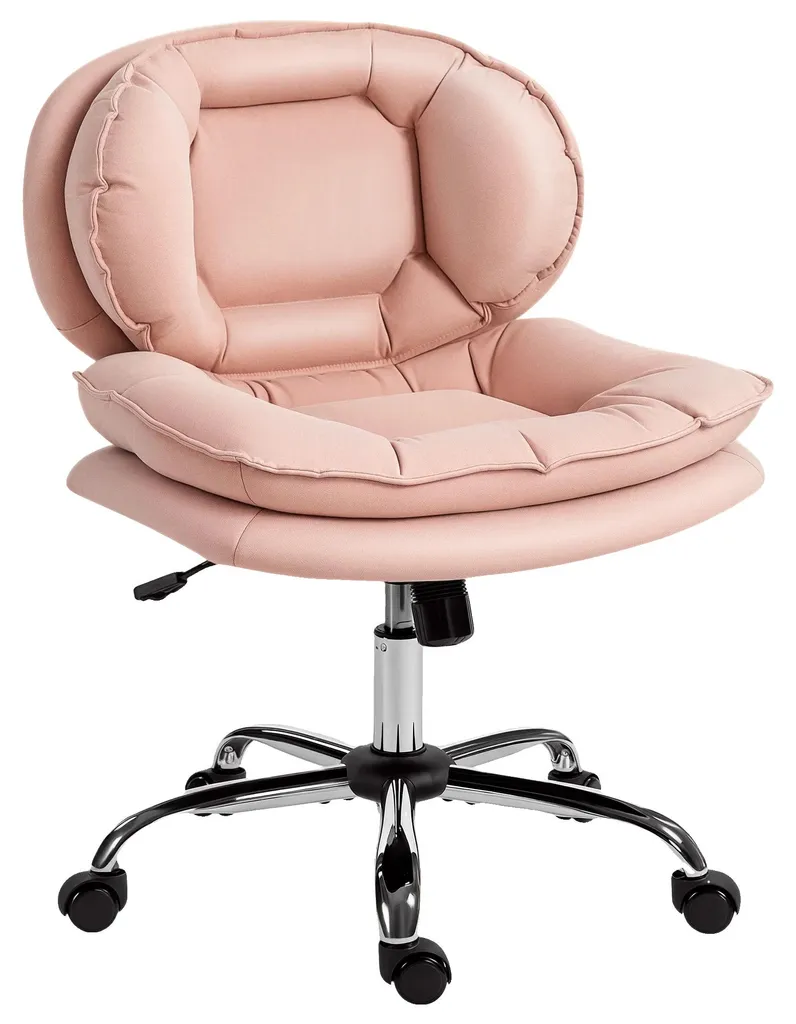 Siège de bureau rose pour ordinateur idéal pour chambre et étude