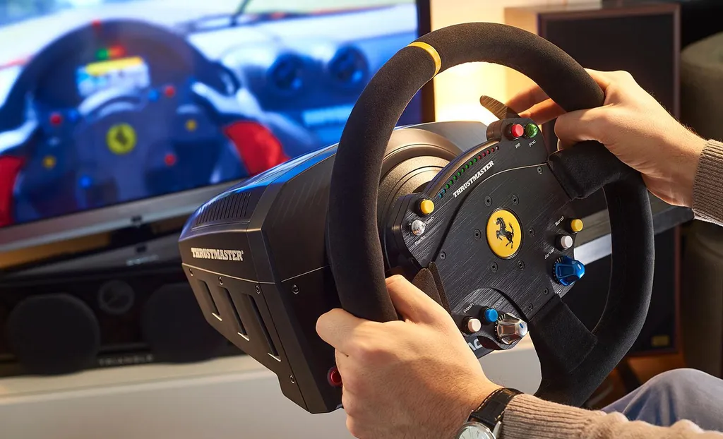 Volant Thrustmaster TS-PC RACER Ferrari 488 avec Retour de Force 40W PC - 19