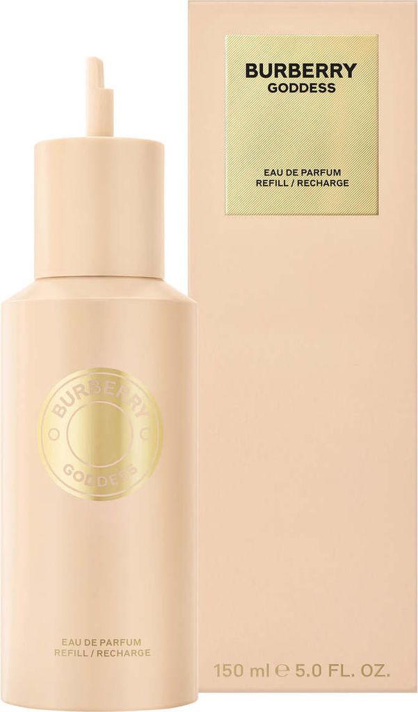 A product shot of a perfume bottle and its packaging.