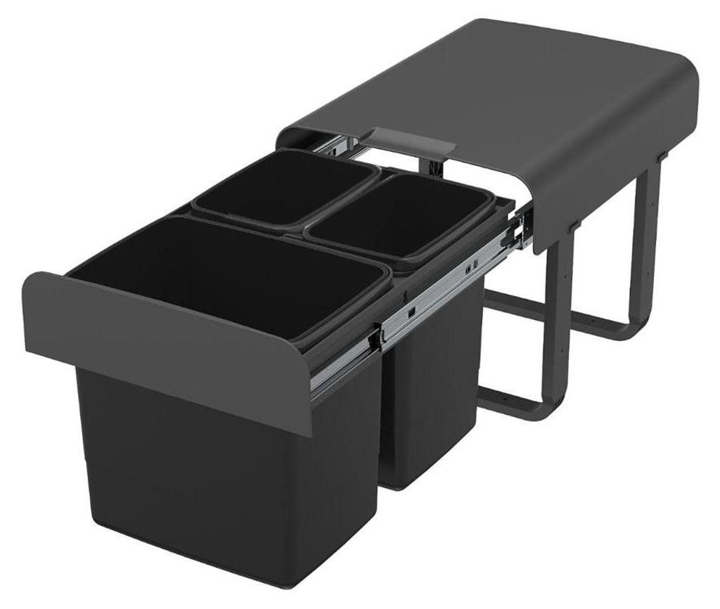 Ekotech EKKO.33 vestavný odpadkový koš 90054162EKJ 2x7 + 15 Obrázek produktu 