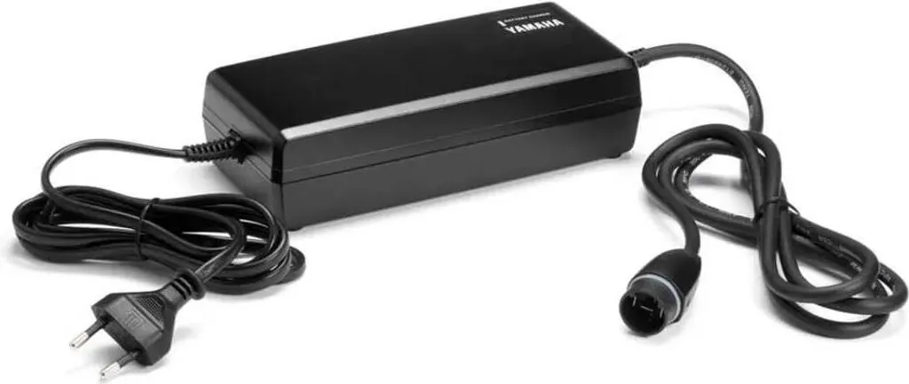 Chargeur de Batterie Yamaha 36V 500W Argent pour Vélos Électriques