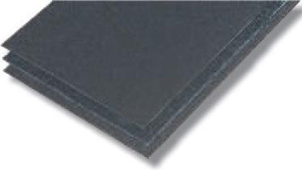 Schleifpapier Pack 3 Blatt Emeri Körnung As - Roulor