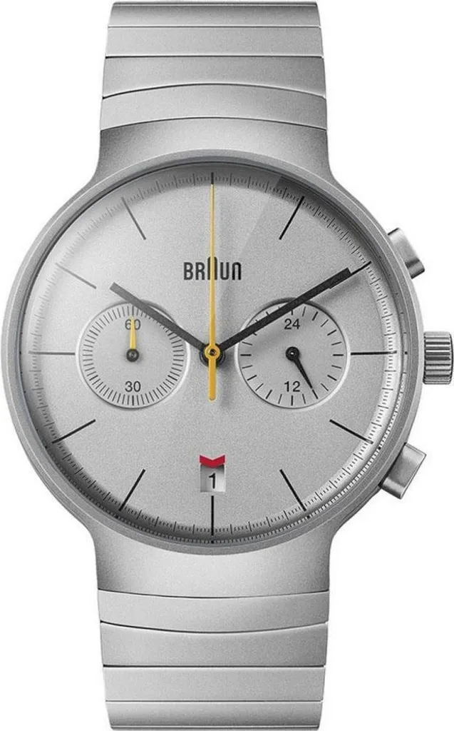 Montre Quartz Homme Braun BN0265SLBTG Chronographe en Acier Inoxydable
