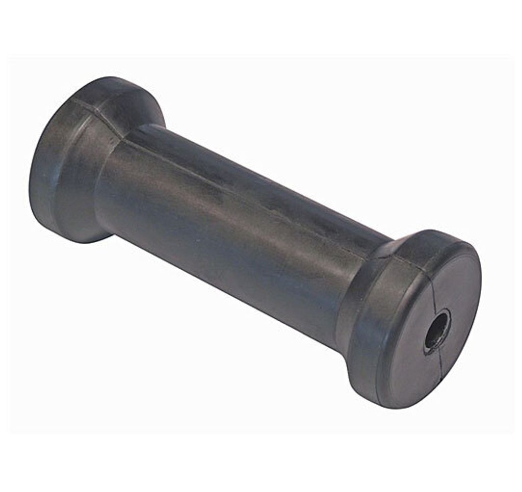 Kielrolle mit Buchse - aus Gummi, 130mm Produktbild 