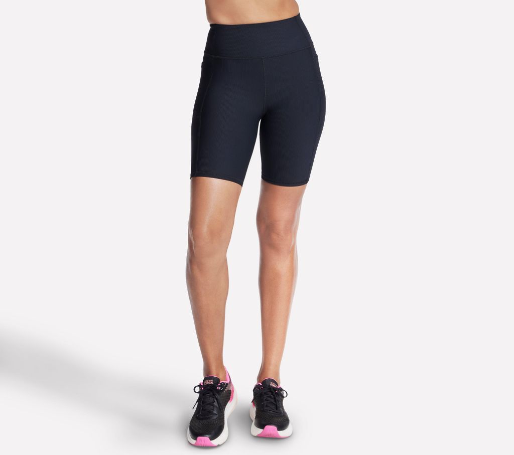 Dámske cyklistické šortky Skechers - čierne, veľkosť M Obrázok produktu 