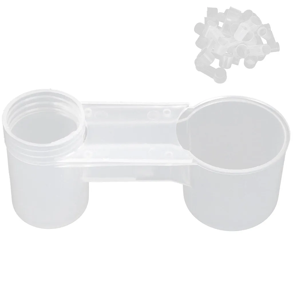 Abreuvoir Oiseau Automatique 20x Double Bouche - Plastique Robuste