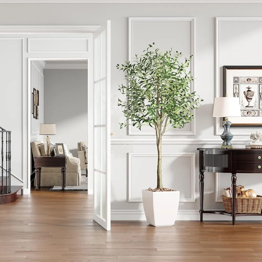Olivier artificiel 180cm : la solution pour un intérieur vert et chic